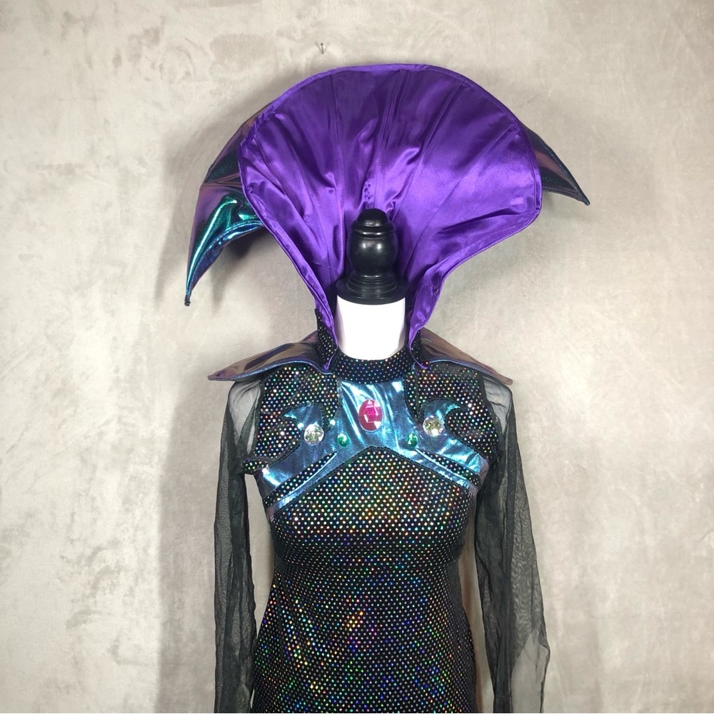 Chasing Fireflies Alien Empress Costume Kids 10 Evil Villain Sparkle Sorceress